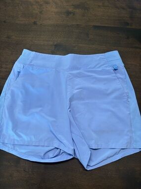 Athleta Periwinkle Athletic Shorts